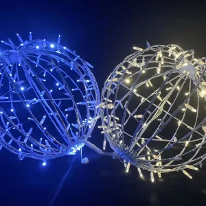 30cm waterproof LED ball light outdoor decorative string light for Christmas and holiday lighting display