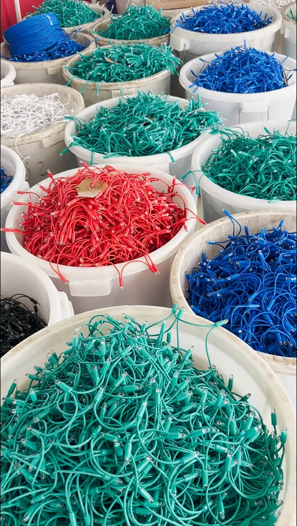 Multi-Color Semi-Finished String Lights video thumbnail
