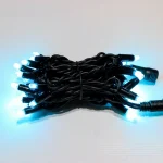 Cool white LED fairy lights with connector for outdoor project lighting