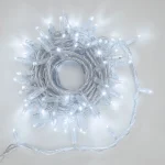 cold white commercial LED Christmas string lights