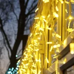 connectable IP65 icicle lights end to end