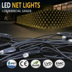 IP67 LED net mesh lights for outdoor garden bush shrub wrap
