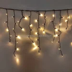 outdoor party icicle light decoration